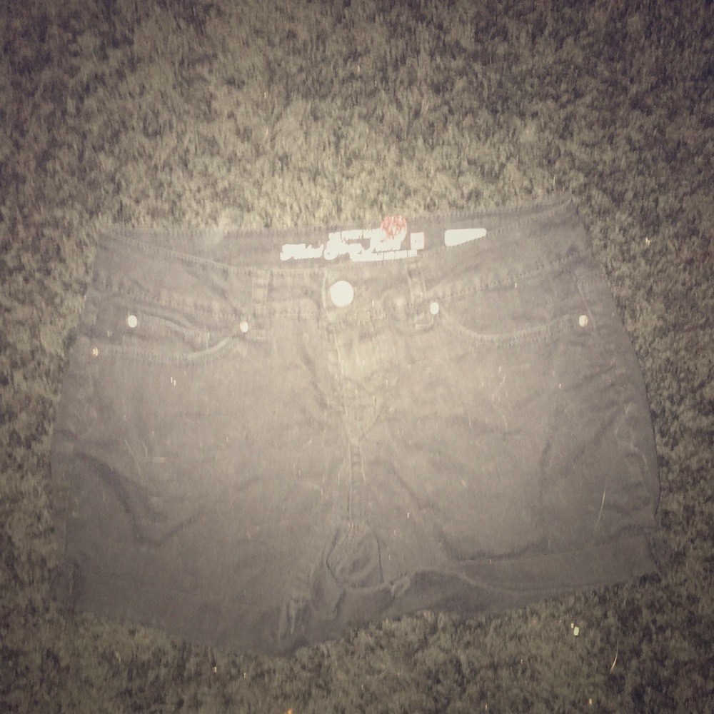 Black shorts